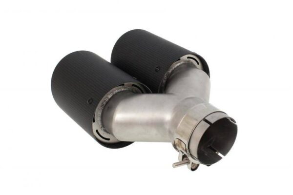 Double Exhaust Tip 2x89mm enter 57mm Carbon XL