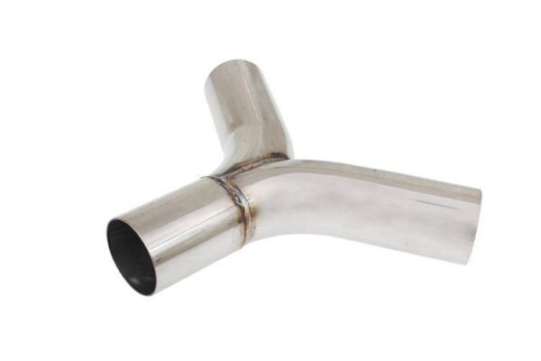 Exhaust tee 120st 51/63mm 304SS