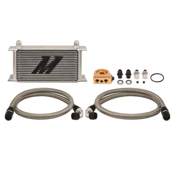 Mishimoto Oil Cooler Kit Universal Thermostatic 19 Row