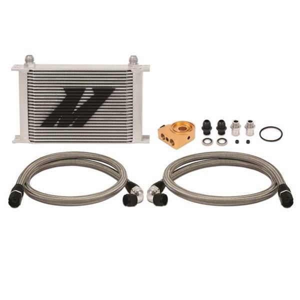 Mishimoto Oil Cooler Kit Universal Thermostatic 25 Row