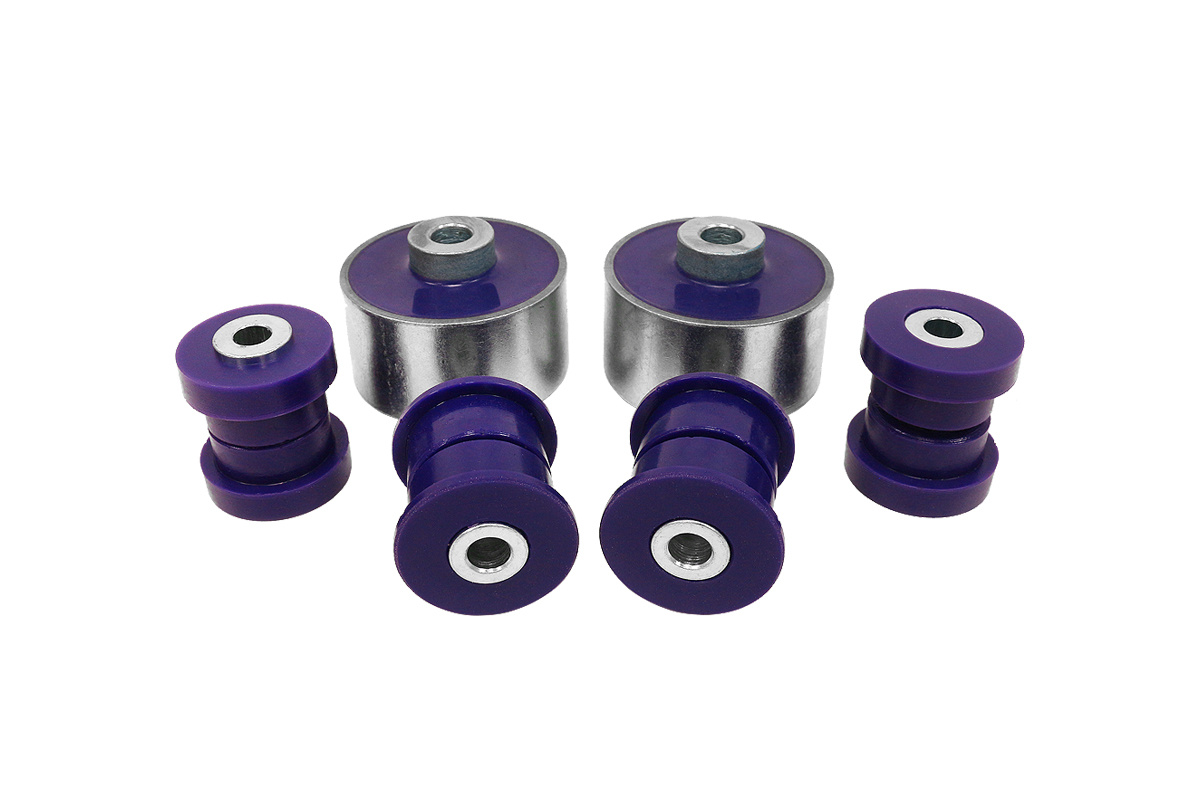Set of lower front control arm bushings - left and right - HONDA ACCORD VIII - 6PCs.