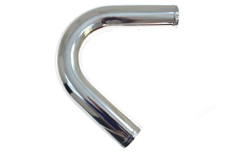 Aluminium pipe 135deg 70mm 30cm