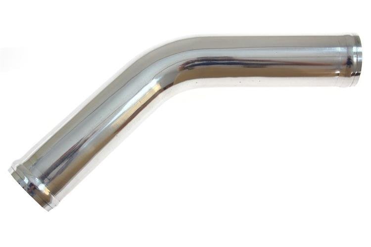 Aluminium pipe 45deg 45mm 30cm