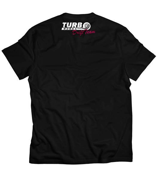 TurboWorks DriftTeam T-Shirt Black M