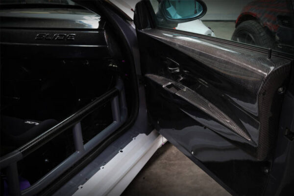 Door sides SLIDE carbon BMW E92 Right