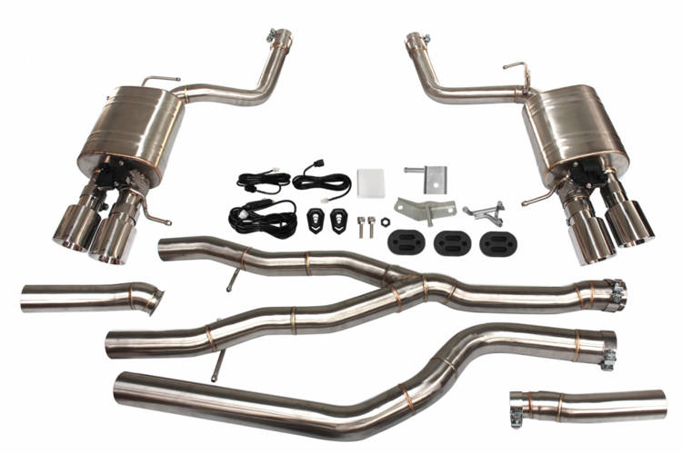 CatBack Exhaust System BMW F18 F10 520/525/528/535 2.0T/3.0T 10-16 Active