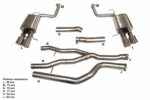 CatBack Exhaust System BMW F18 F10 520/525/528/535 2.0T/3.0T 10-16 Active