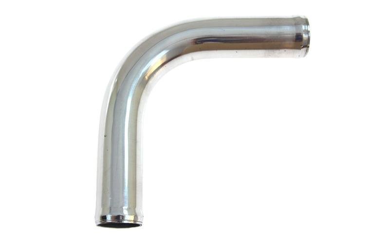 Aluminium pipe 90deg 35mm 30cm