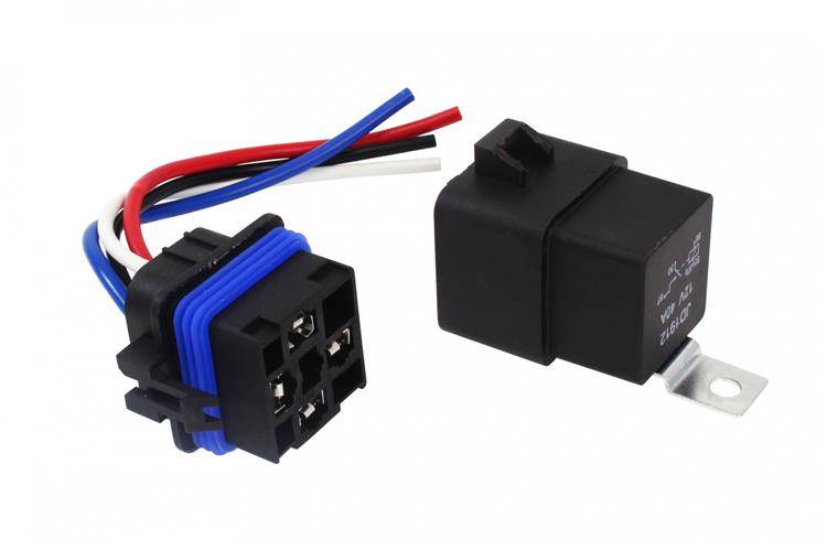 Mini waterproof relay 40A with socket