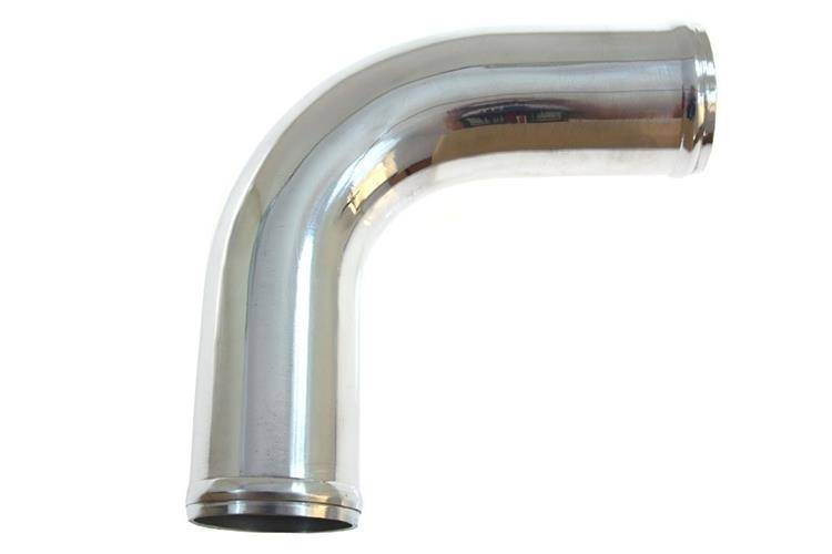 Aluminium pipe 90deg 60mm 30cm