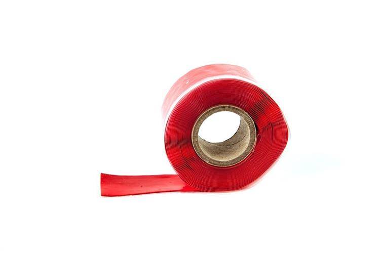 Self-fusing silicone tape TurboWorks 50mm x 0.5mm 3.5m Red