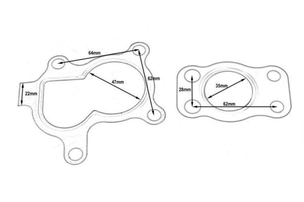 TurboWorks Turbo Gaskets Peugeot Citroen Ford 1.4 hdi