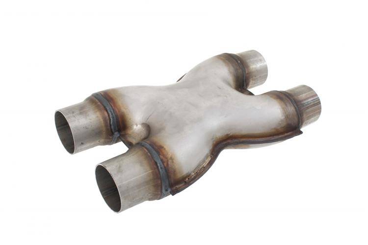 Exhaust Stamped X-Pipes 2,75" 70mm