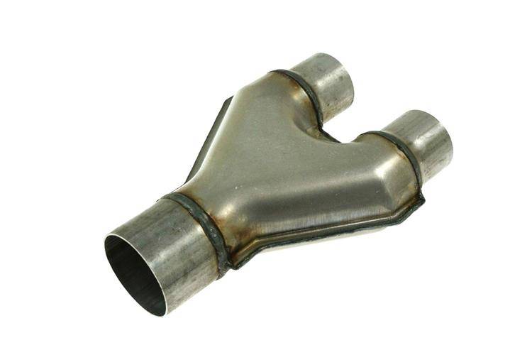 Stainless Y-Pipe Collector  2,5-2,5"
